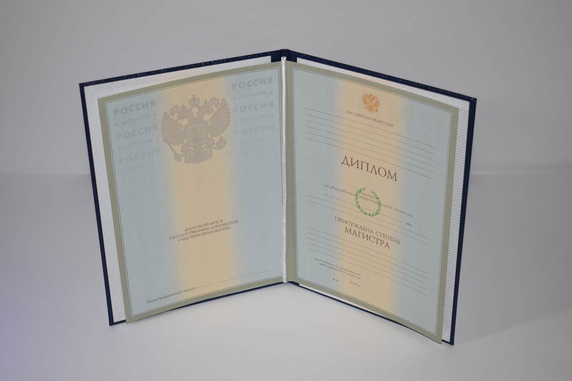 Диплом Магистра с 2003-2008 в Реутове