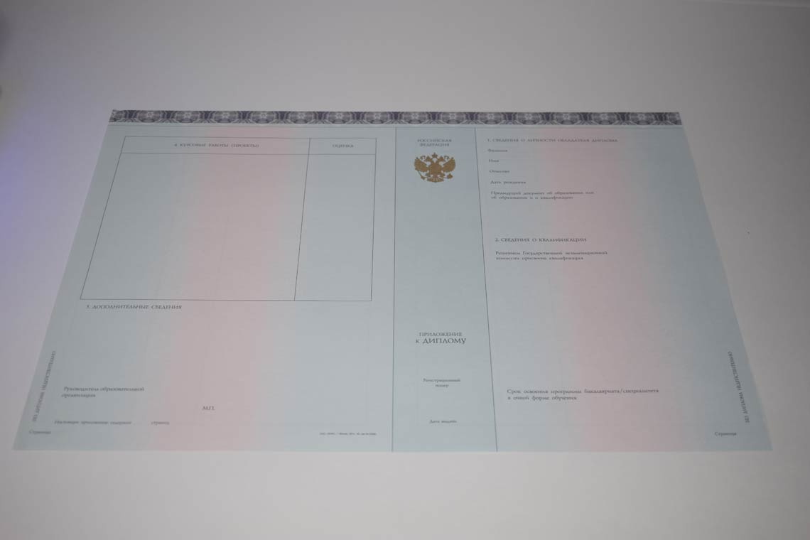 Диплом МГИМО 2014-2025 в Реутове приложение